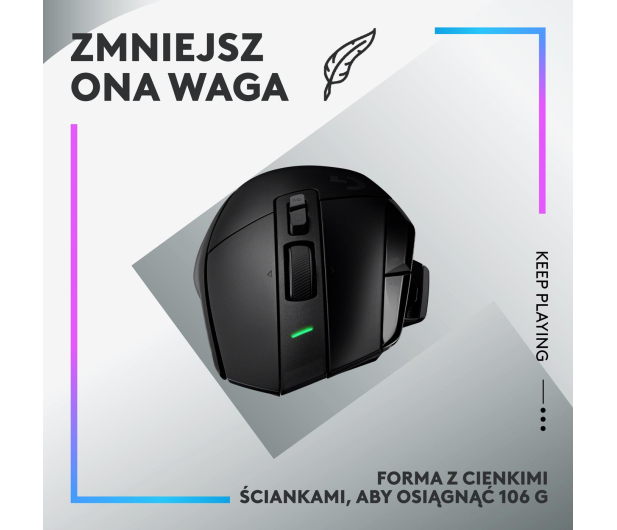 LOGITECH G502 X PLUS Czarna - 1066485 - zdjęcie 13